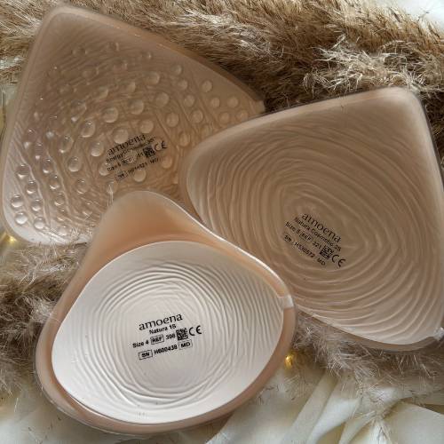 Photo d'une prothèse mammaire en silicone